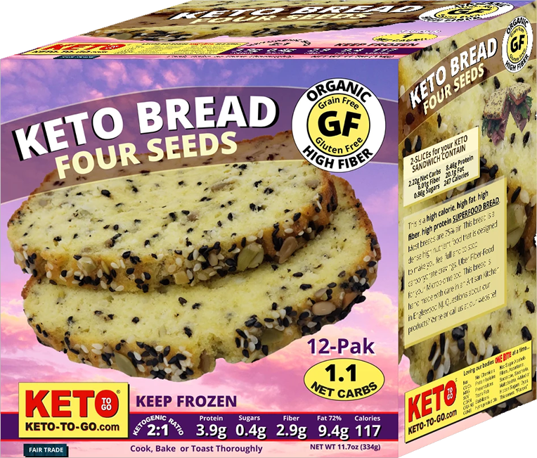 Keto bread - Four Seeds Bread